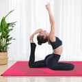 Miniatyrbild 2 av 8: Gymnastikmatta, 240x117x5 cm, Rosa