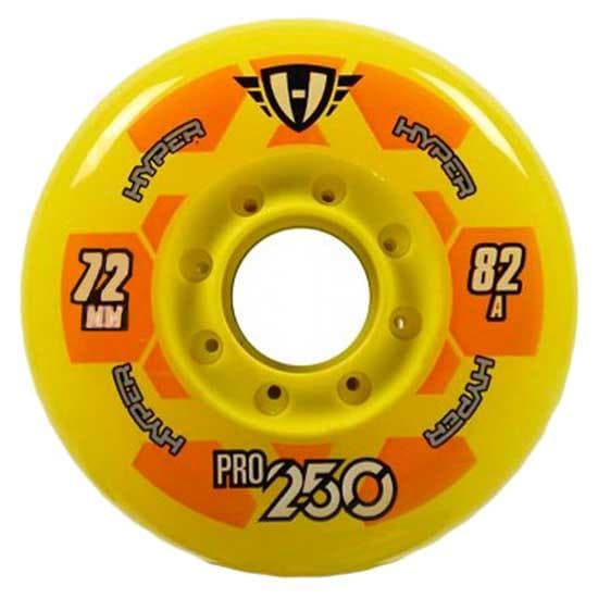Hyper Wheels Hockey Outdoor Pro 250 Kultainen 72 mm / 84A