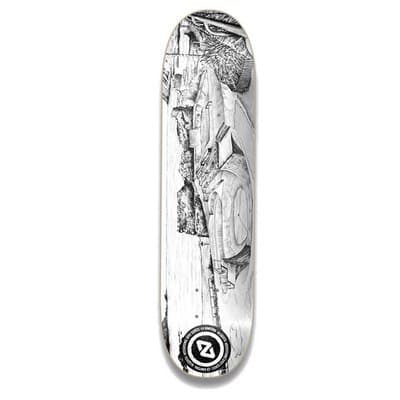 Hydroponic Skateboard Deck Spot Series 8.0´´ Hopeinen