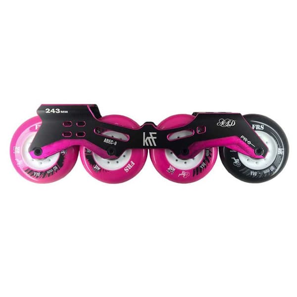Krf Rullaluistimien Runko Angel 4x80 Set Pinkki 246 mm