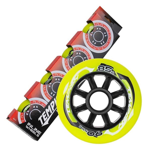 Tempish Skridskor Hjul Radical Color 4 Enheter Guld 90 mm - 85A