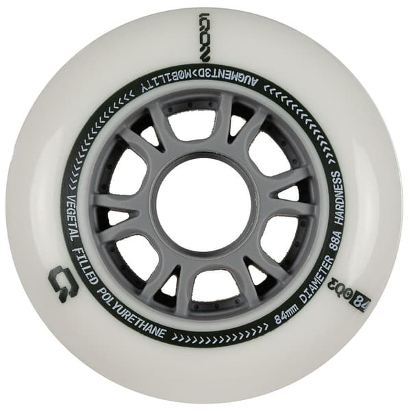 Iqon Skøjter Hjul Eqo 84 88a 4 Enheder Gylden 84 mm