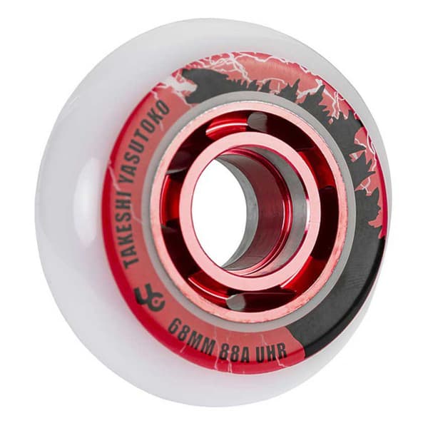 Undercover Wheels Skridskor Hjul Takeshi Yasutoko Movie 4 Enheter Röd 68 mm / 88A