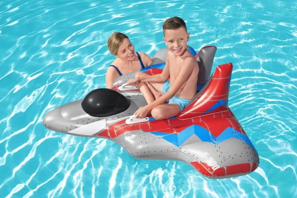 Dmuchany Ścigacz kosmiczny do pływania z uchwytami 1.36m x 1.35m