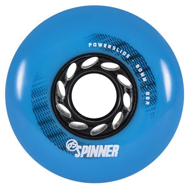 Powerslide Spinner 4 Units Blå 80 mm