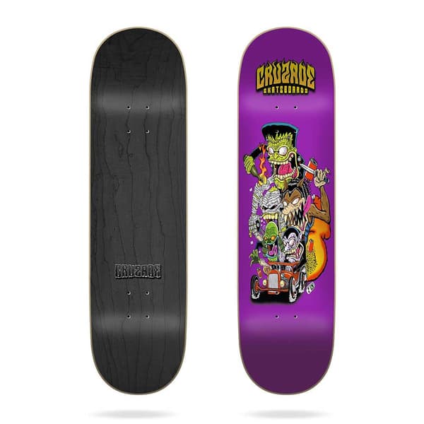 Cruzade Skateboard Deck Monster Riot 8.375´´ Monivärinen 32.36 Inches