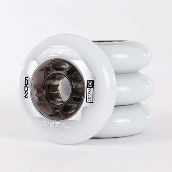 Iqon Skridskor Hjul Access 80 85a 4 Enheter Guld 80 mm