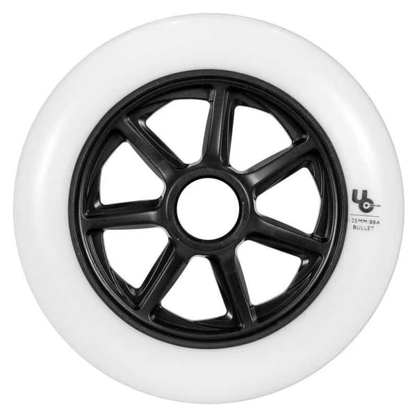 Undercover Wheels Skridskor Hjul Team 6 Enheter Silver 125 mm / 88A