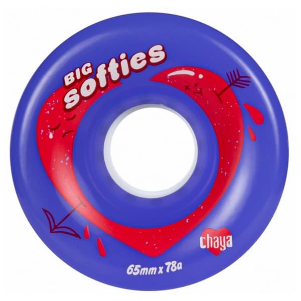 Chaya Big Softie 4 Units Lila 65 x 37 mm