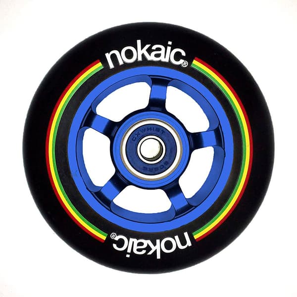 Nokaic Pyörät 2 Yksiköitä Sininen 100 mm