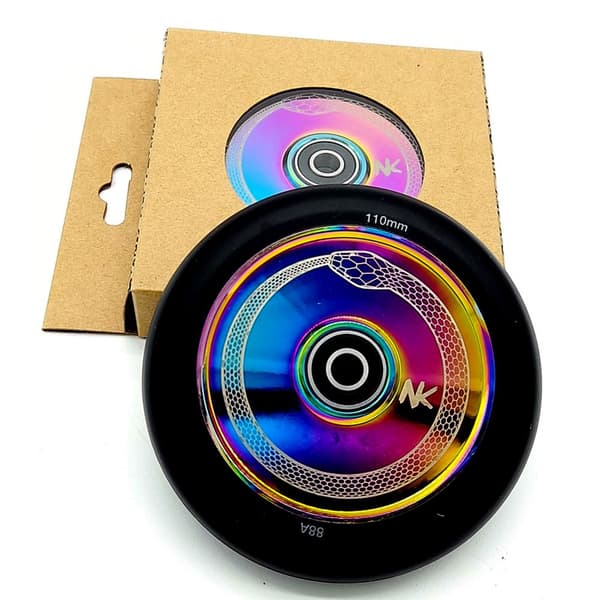 Nokaic Sparkcykelhjul Snake Disc Durchsichtig 110 mm