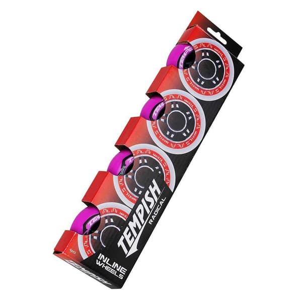 Tempish Skridskor Hjul Radical Color 84x24 84a 4 Enheter Rosa 84 mm - 84A
