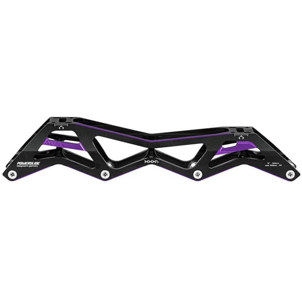 Powerslide Inline Skates Ramme 3x4 12.0/4x100 Søvfarvet 195 mm
