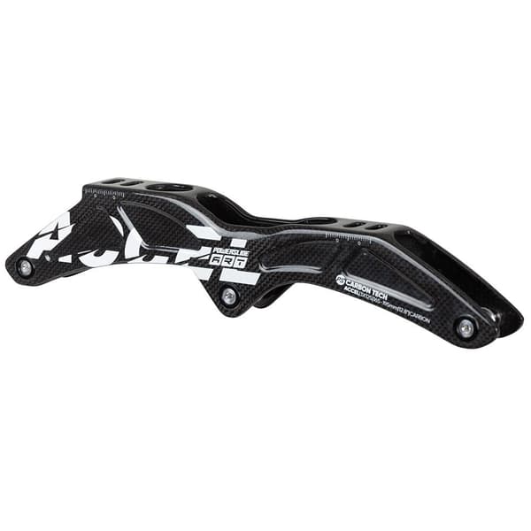 Powerslide Inline Skates Ramme Accel Carbon 3x125 Søvfarvet 195 mm