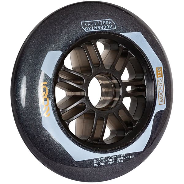Iqon Skridskor Hjul Access 110 85a 3 Enheter Silver 110 mm