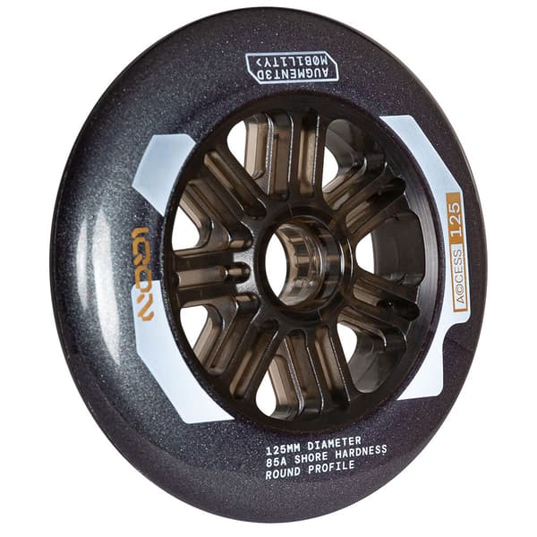 Iqon Skridskor Hjul Access 125 85a 3 Enheter Silver 125 mm