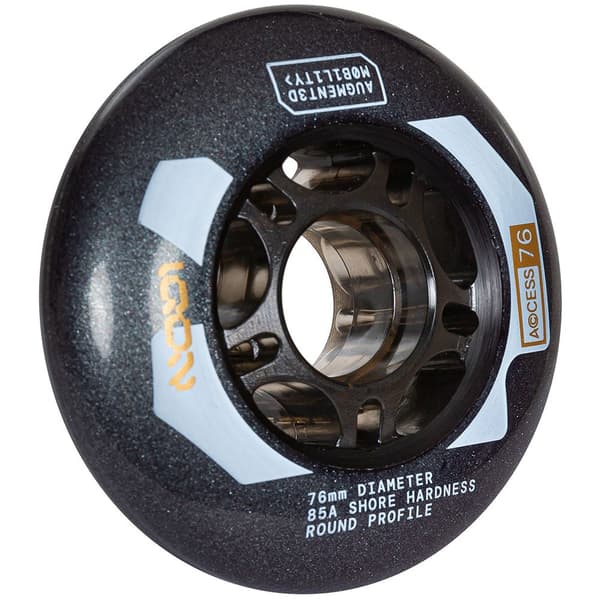 Iqon Skridskor Hjul Access 76 85a 4 Enheter Guld 76 mm