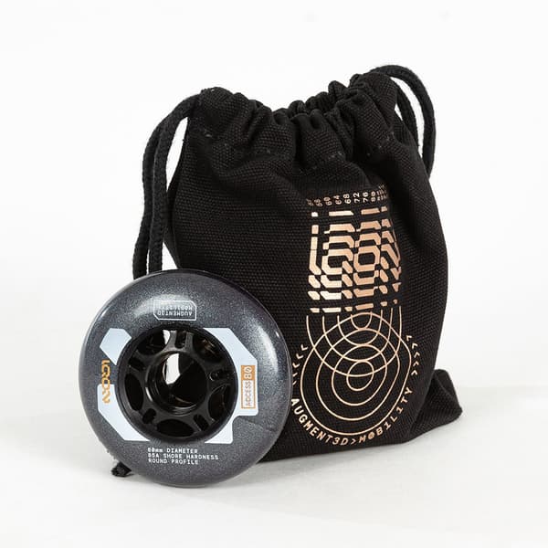 Iqon Skridskor Hjul Access 80 85a 4 Enheter Guld 80 mm
