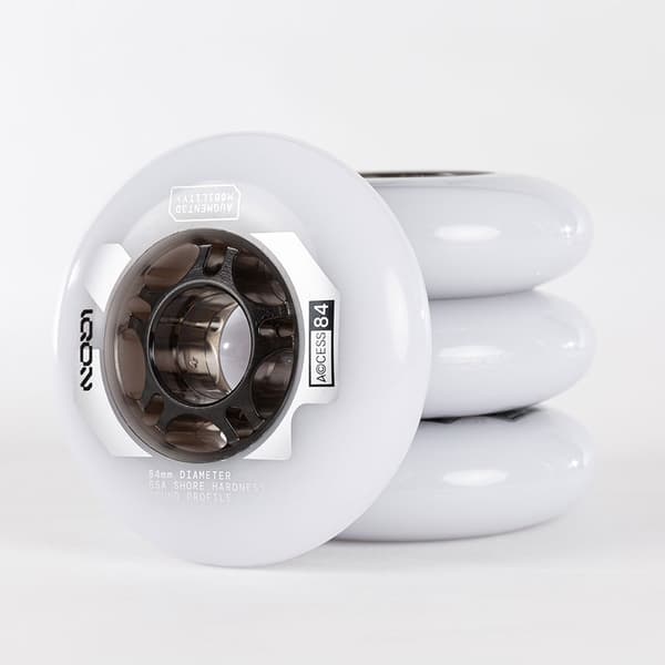 Iqon Skridskor Hjul Access 84 85a 4 Enheter Guld 84 mm