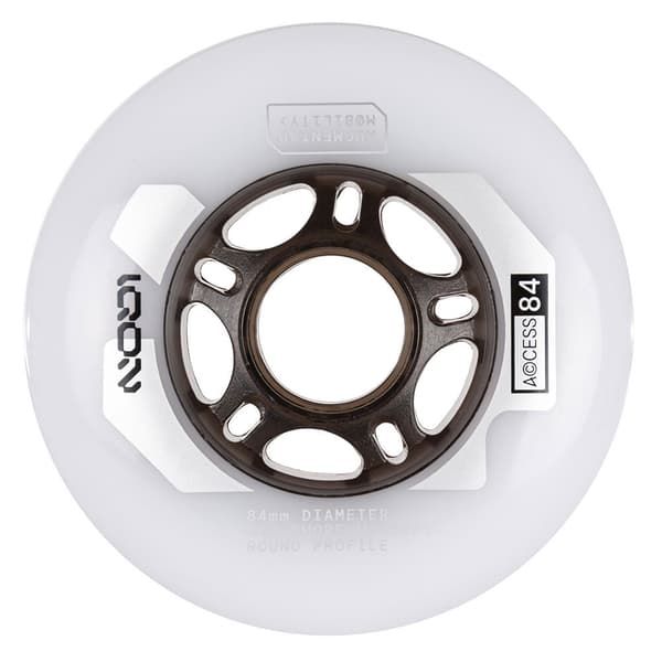 Iqon Skøjter Hjul Access 84 85a 4 Enheder Gylden 84 mm