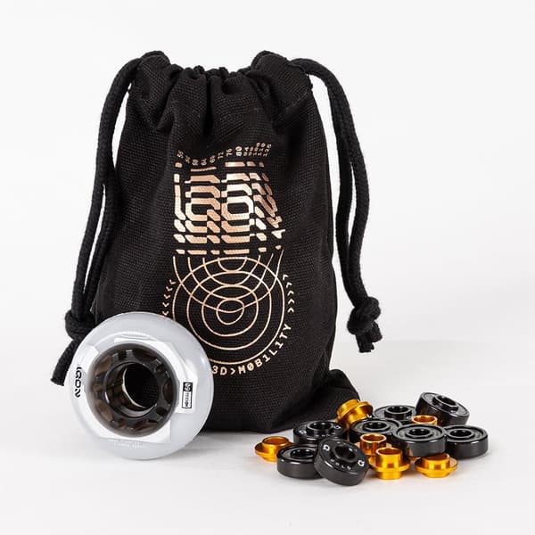Iqon Luistimet Pyörät Access Combo 60 Round 85a 4 Yksiköitä Kultainen 60 mm