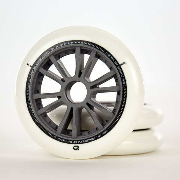 Iqon Skridskor Hjul Eqo 125 88a 3 Enheter Silver 125 mm