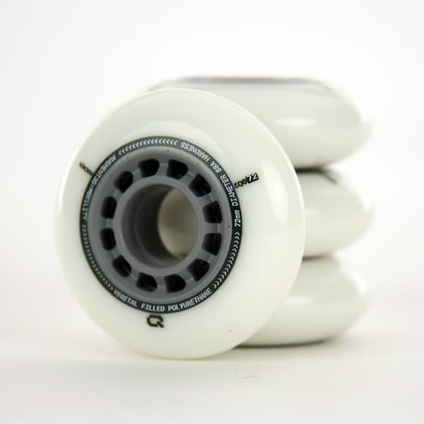 Iqon Skridskor Hjul Eqo 72 88a 4 Enheter Silver 72 mm