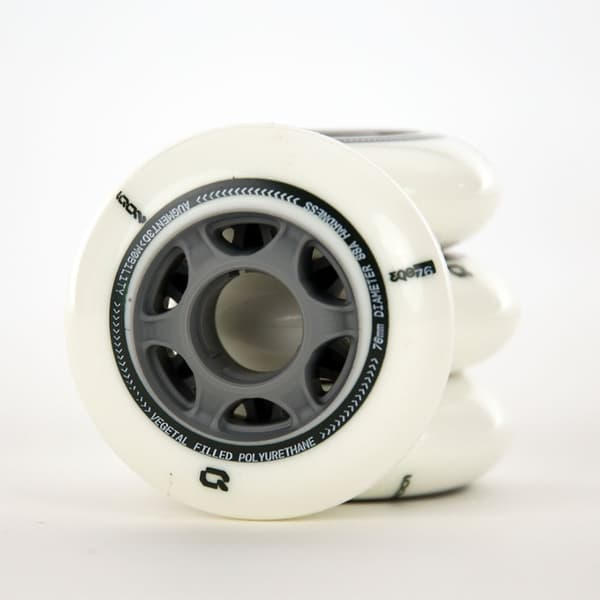 Iqon Skridskor Hjul Eqo 76 88a 4 Enheter Silver 76 mm