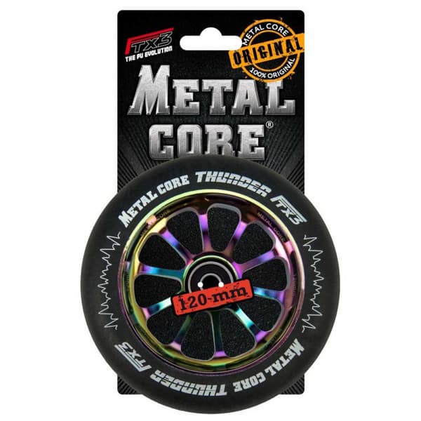 Metal Core Metalcore© Hjul Thunder 120 Mm Durchsichtig