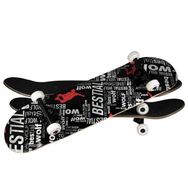 Bestial Wolf Board Only Canadian Maple Wood Letters Skate 8 Monivärinen