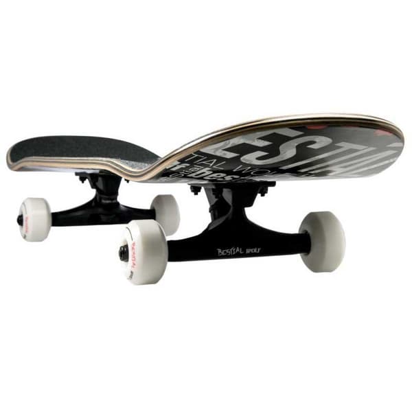 Bestial Wolf Board Only Canadian Maple Wood Letters Skate 8 Monivärinen
