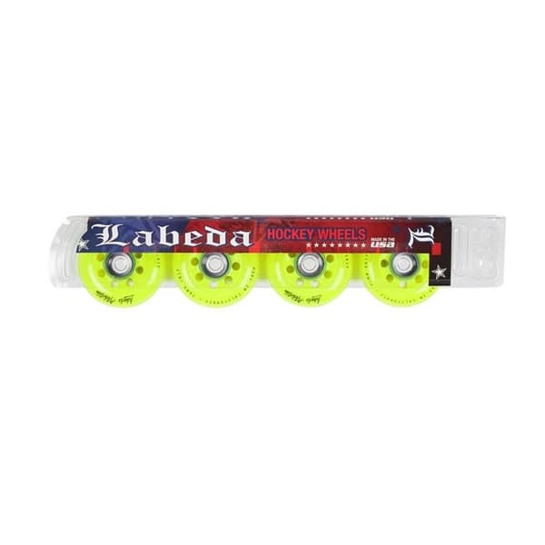 Labeda Skridskor Hjul Addiction Grip 4 Enheter Guld 80 mm
