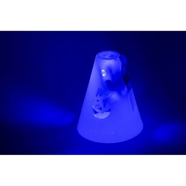 Powerslide Glow In The Dark Cones With Led 10 Units Hvid