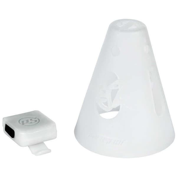 Powerslide Glow In The Dark Cones With Led 10 Units Hvid