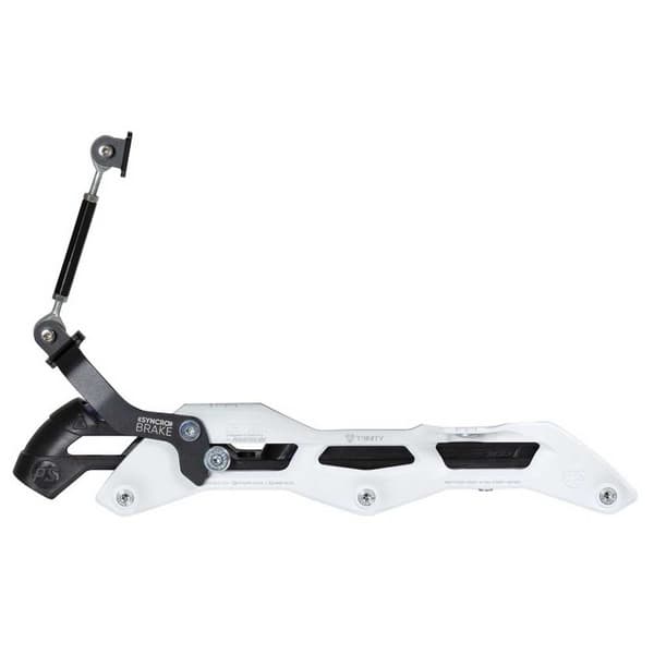 Powerslide Inline Skates Ramme Elite Cast Syncro 110-270 Tri Søvfarvet S