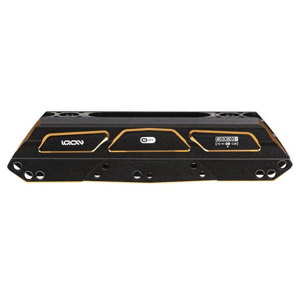 Iqon Inline Skates Ram Ag Decode Pro 90 Dark Guld 275 mm