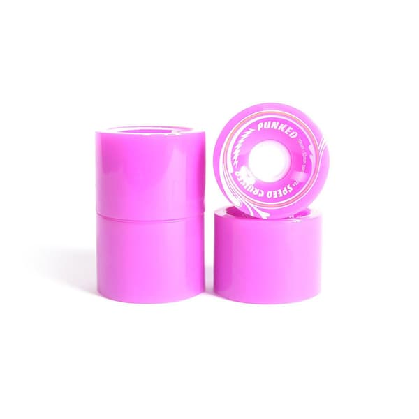 Yocaher Luistimet Pyörät Longboard Pinkki 70 x 52 mm