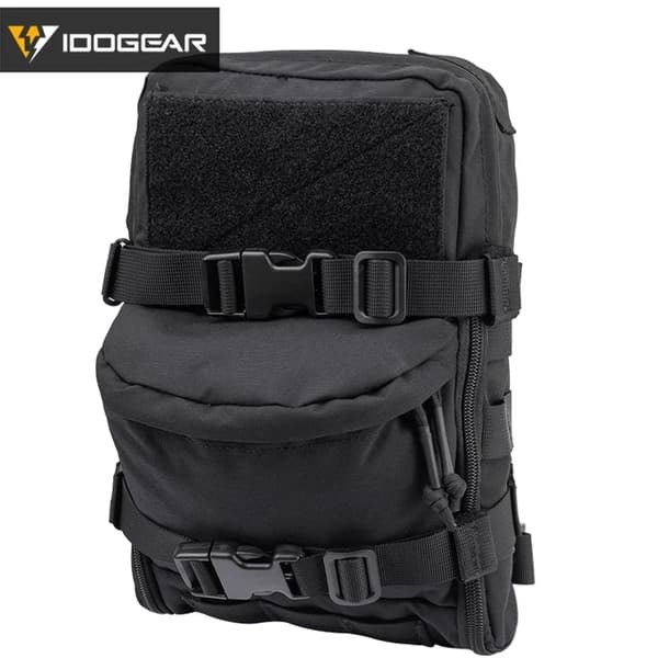 Hydrationspakke, Assault Molle Pouch, Taktisk Udendørs Sport, Sort