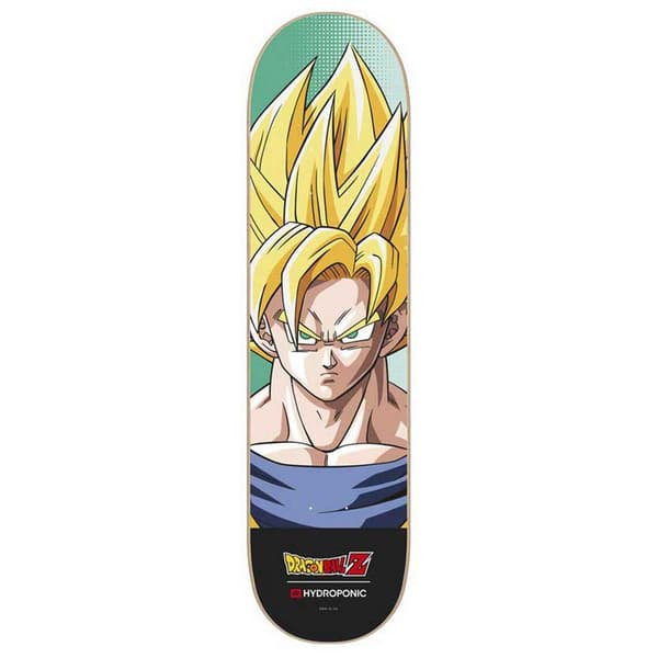 Hydroponic Dragon Ball Collab Son Gokü Super Saiyan 8.125´´ Skeittilauta Kansi