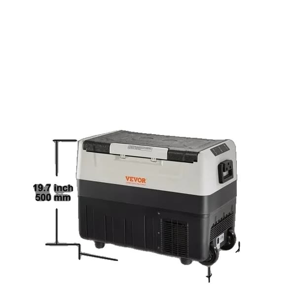Auton jääkaappi, kannettava sähköpakastin, kompressori jäälaatikko, 35L