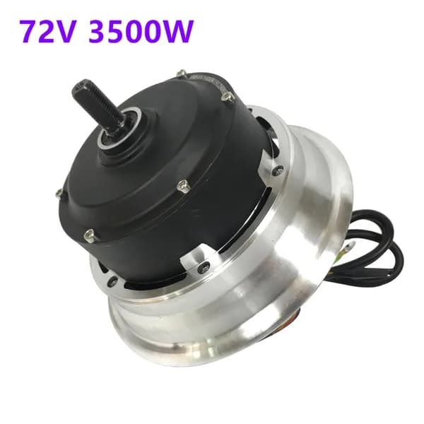 Elektrisk Scooter Motor, 60V/72V Kompatibilitet, 11 tommer Motor Hjul, 72V 3500W