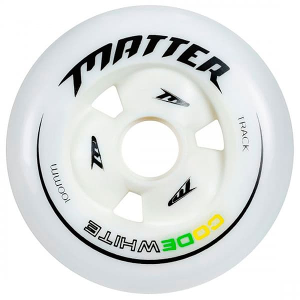 Matter Wheels Skridskor Hjul Code F2 Vit 100 mm
