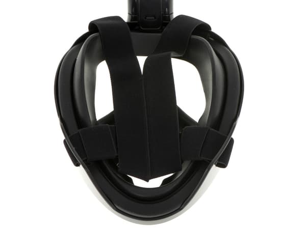 Snorkelmask helvikbar L/XL svart