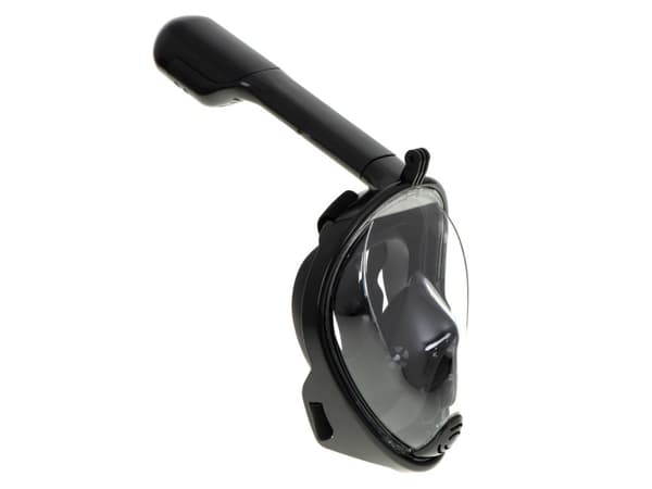 Snorkelmask helvikbar L/XL svart
