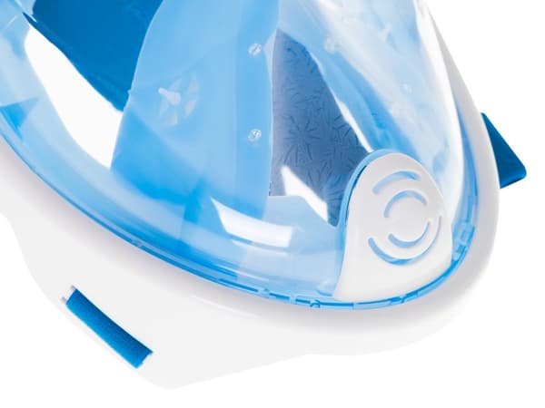 Fuld foldbar snorkelmaske S/M blå