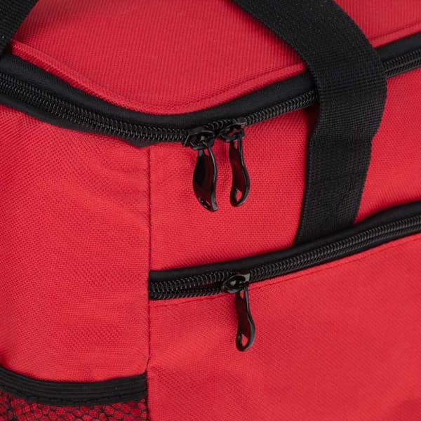 Lämpöpussi lounaalle, ruoalle, aamiaiselle, eristävä, rannalle, piknikille, 16L, punainen