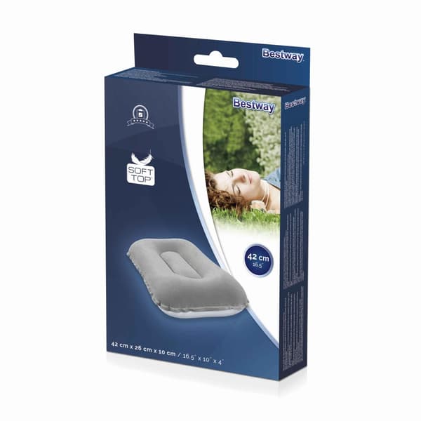 BESTWAY 67121 samettinen puhallettava turistityyny