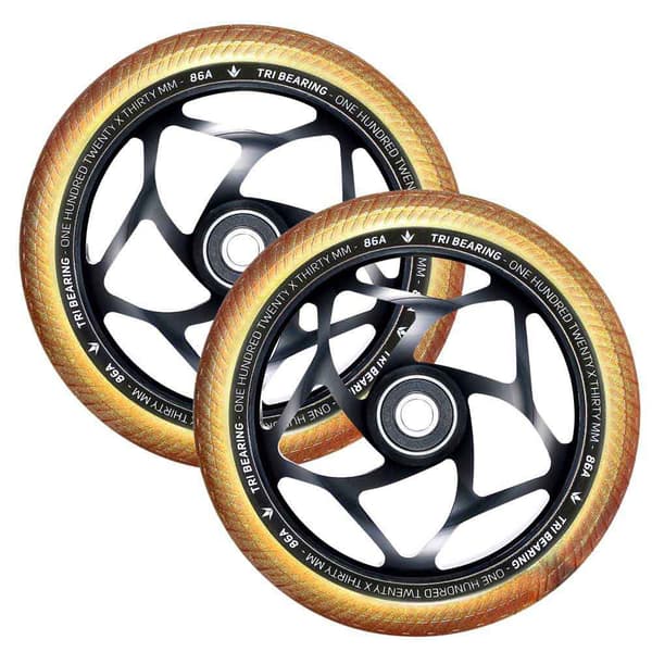 Blunt Scooter Wheele W120tri30bkgd Gylden 120/30