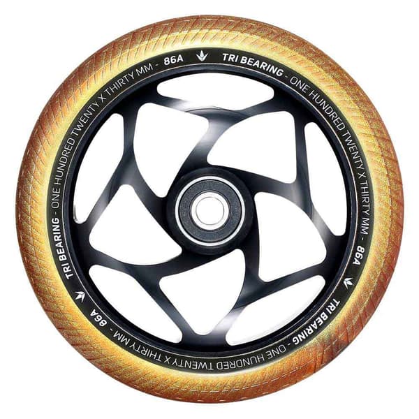 Blunt Scooter Wheele W120tri30bkgd Gylden 120/30