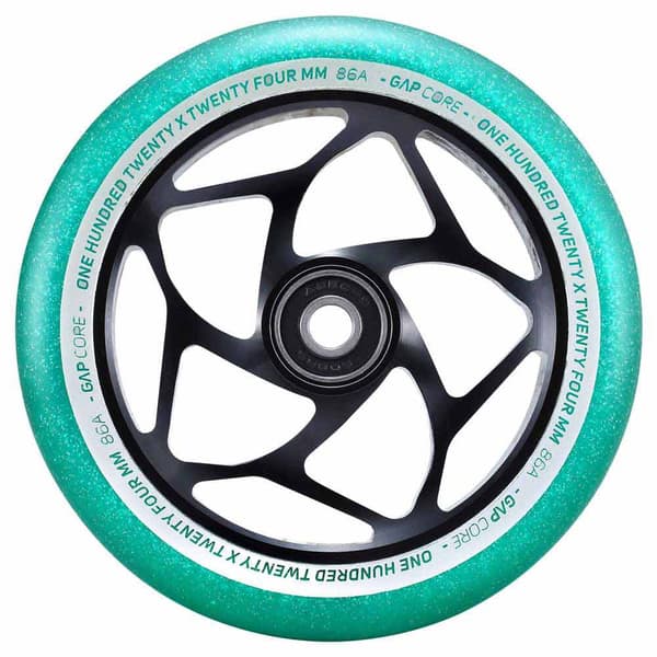 Blunt Skootterin Pyörä Gap Core Hopeinen 120mm